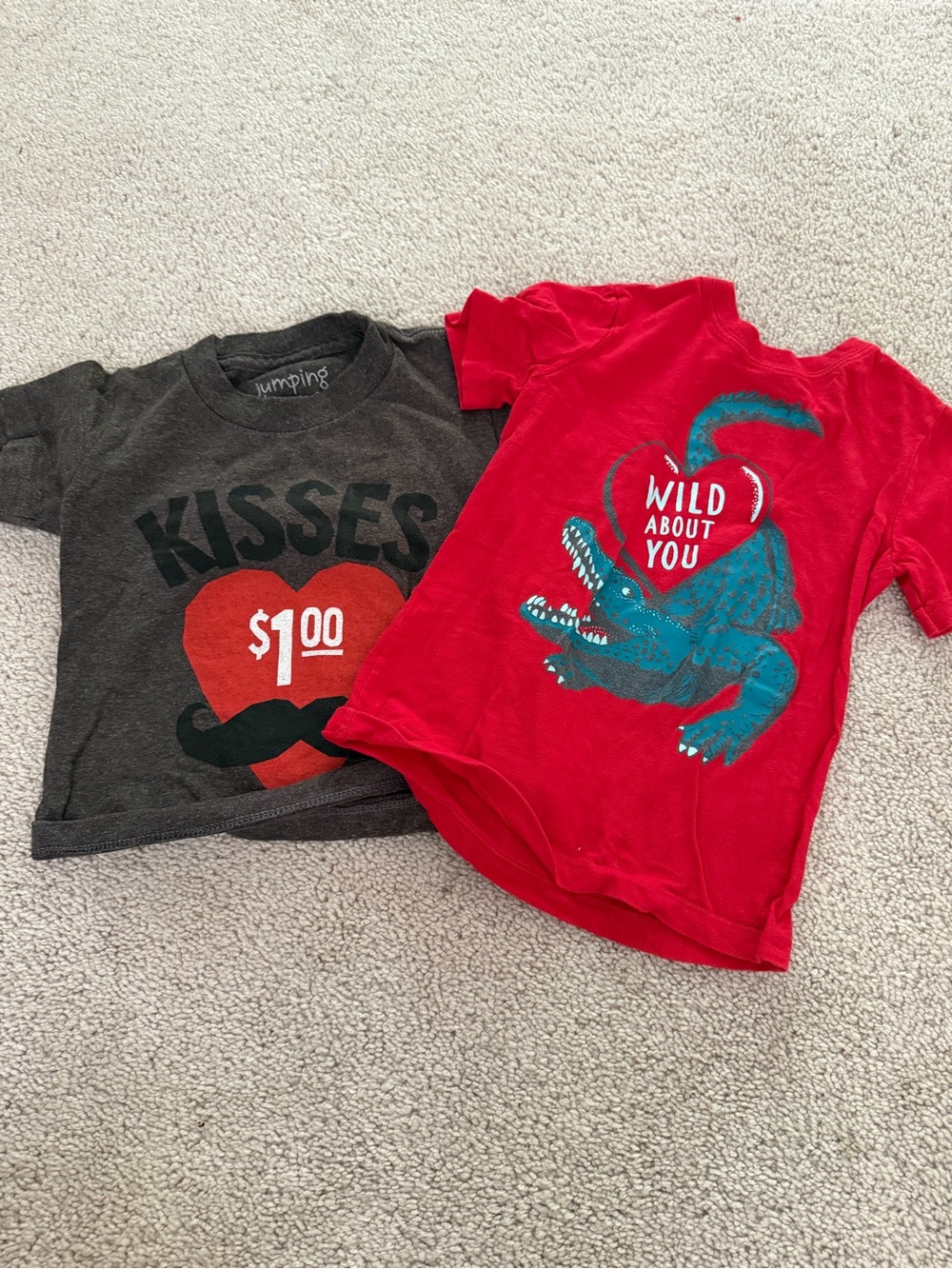 Toddler Boy 3T Valentine’s Day shirts